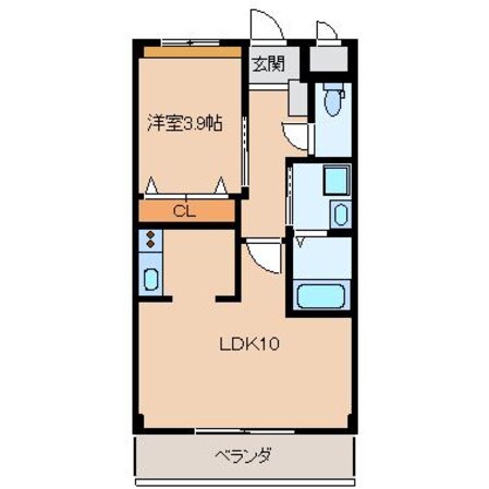 ルコネッサンスの物件間取画像